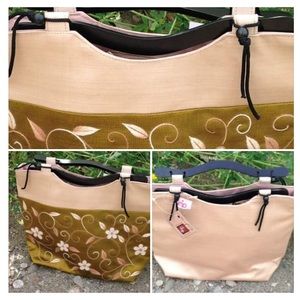 SILK HANDBAG